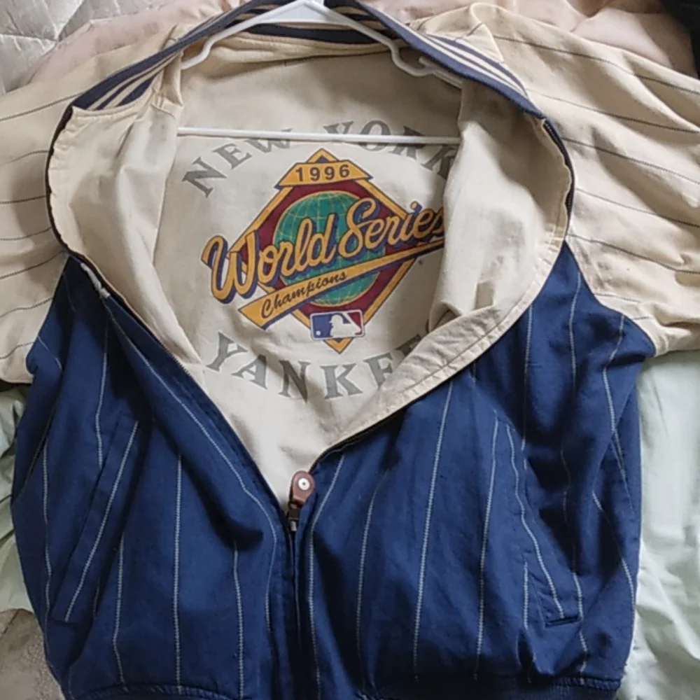 New york Yankees 1996 world series championship reversible jacket - Picture 3 of 3